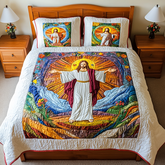 Jesus Christ DAI051224054 Quilt Bedding Set