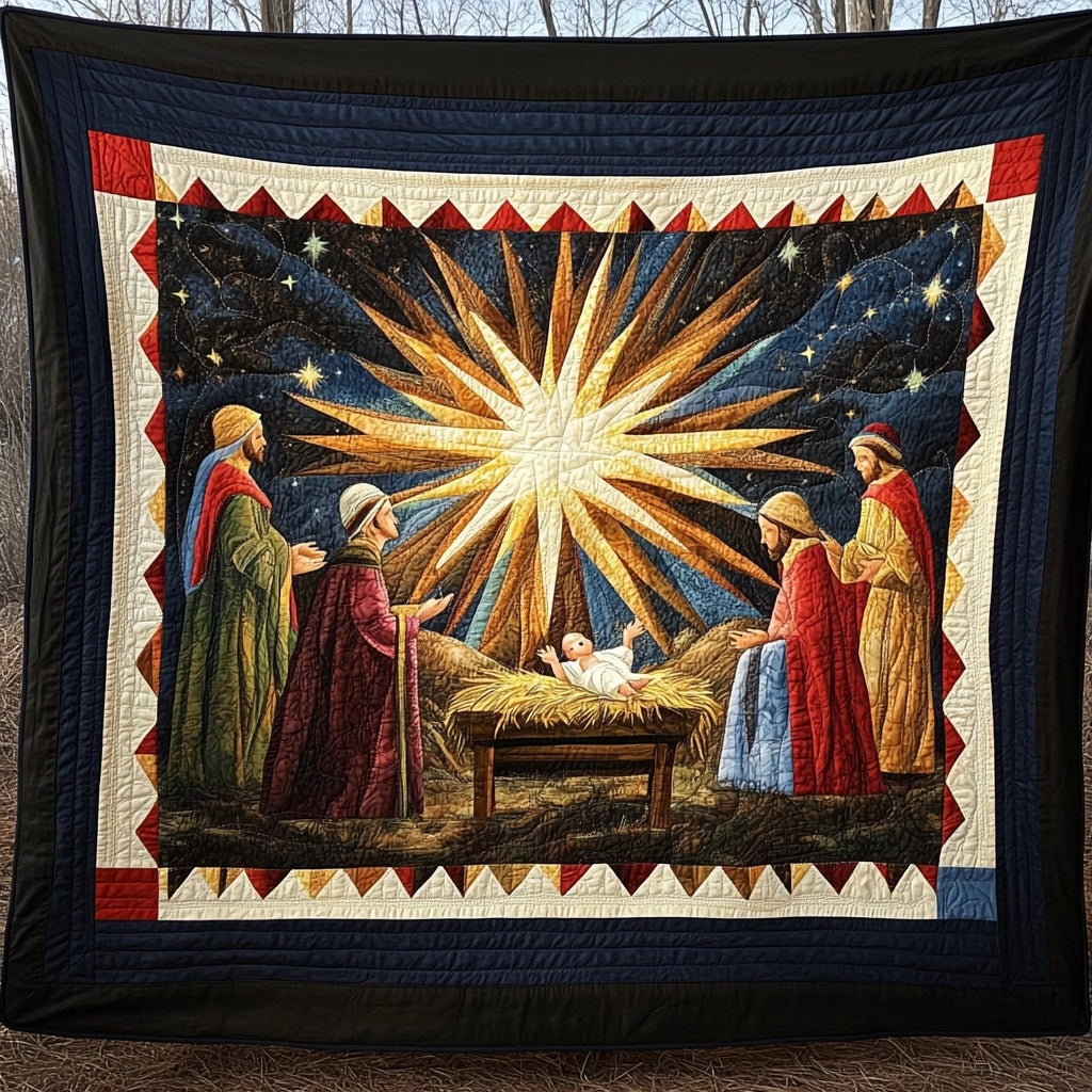 Nativity Scene TAI041024393 Quilt Blanket