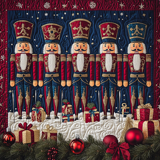 Christmas Nutcracker TAI101224241 Quilt Blanket