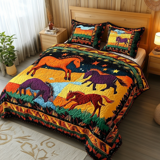 Native Horse TAI080824058 Quilt Bedding Set