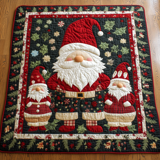 Christmas Gnome DAI190824133 Quilt Blanket