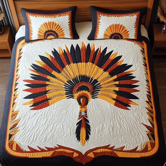 Native American Feather Fan DAI171224182 Quilt Bedding Set