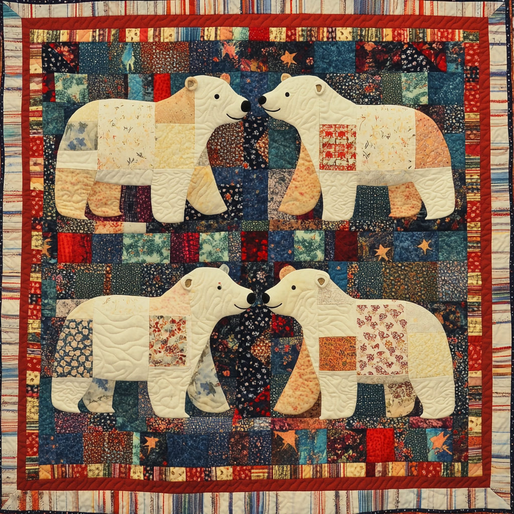 Bear DAI080824009 Quilt Blanket