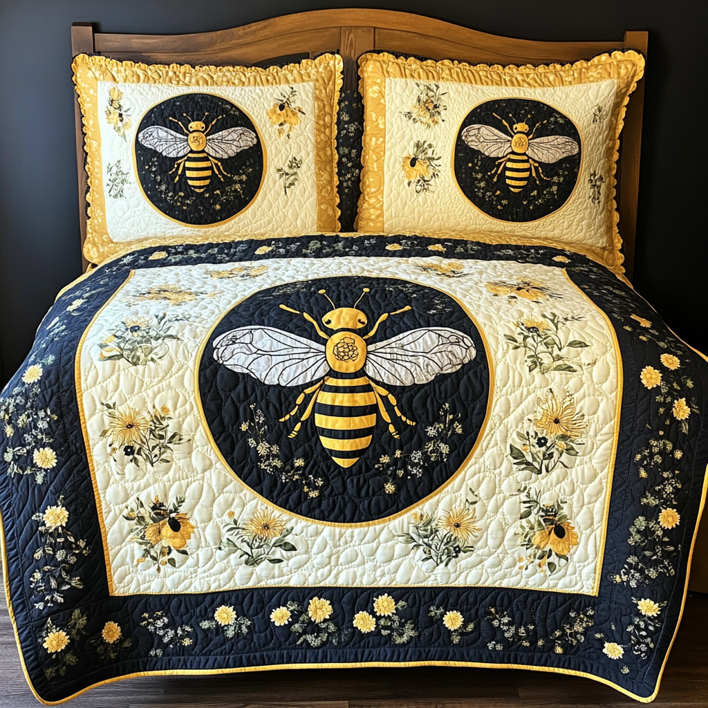 Bee DAI190824336 Quilt Bedding Set