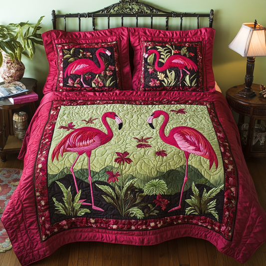 Flamingo TAI141124018 Quilt Bedding Set