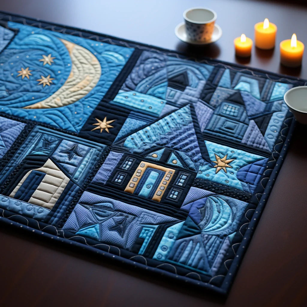 Jewish Hanukkah TAI040124361 Quilted Placemats