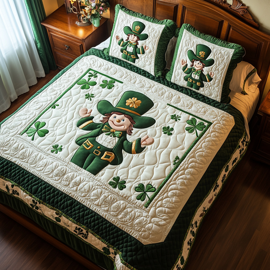 Irish Leprechaun DAI090125002 Quilt Bedding Set