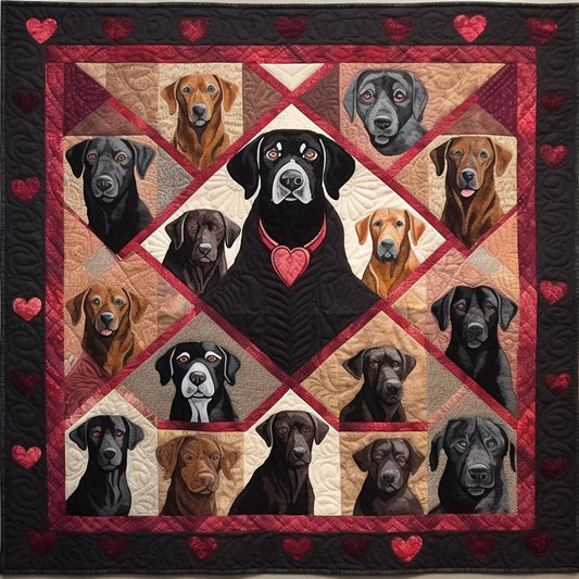 Labrador Retriever TAI13112353 Quilt Blanket