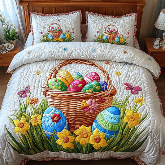 Easter Egg DAI241224255 Quilt Bedding Set