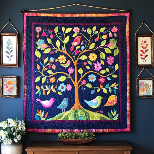 Bird Garden DAI040225109 Quilt Blanket