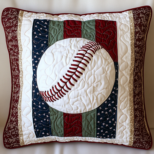 Baseball DAI26102402 Quilted Pillow Case