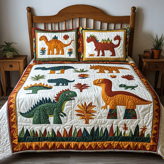 Dinosaur DAI281124149 Quilt Bedding Set