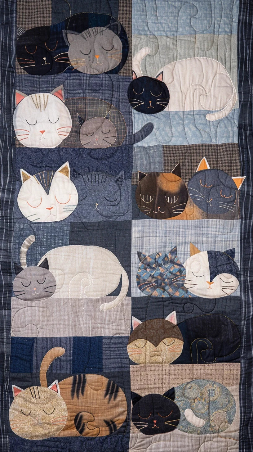 Cat TAI030524027 Quilt Blanket