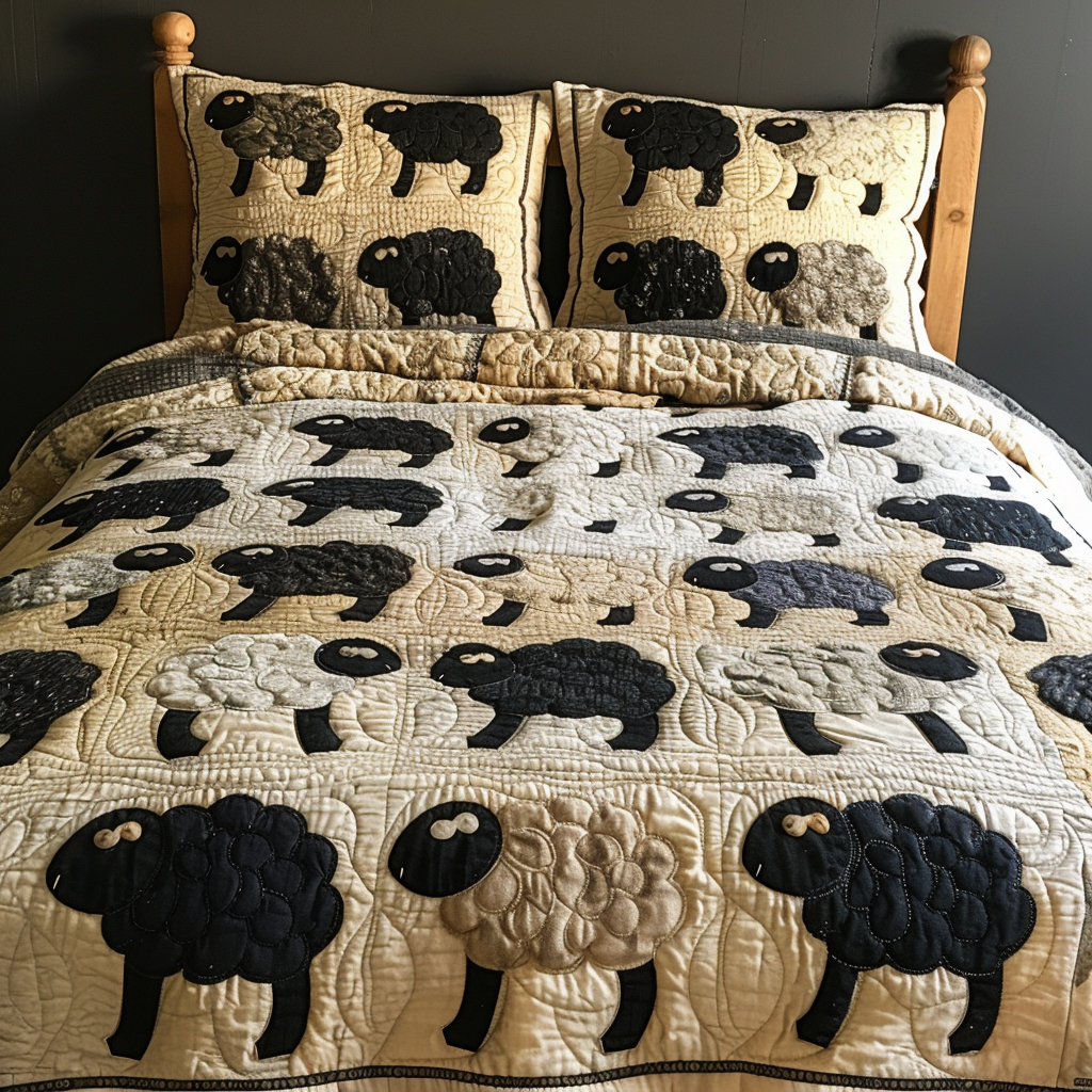 Sheep TAI251124049 Quilt Bedding Set