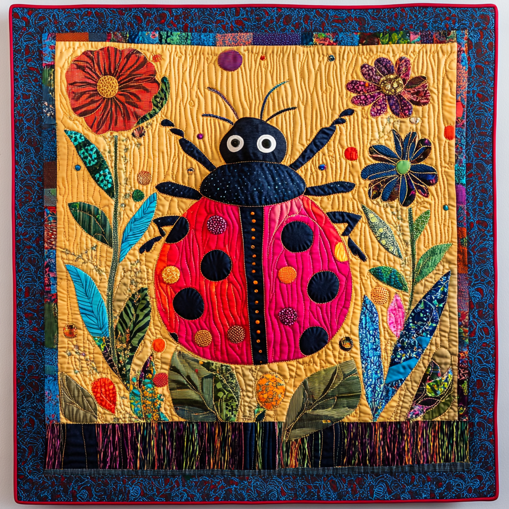 Ladybug DAI221024176 Quilt Blanket