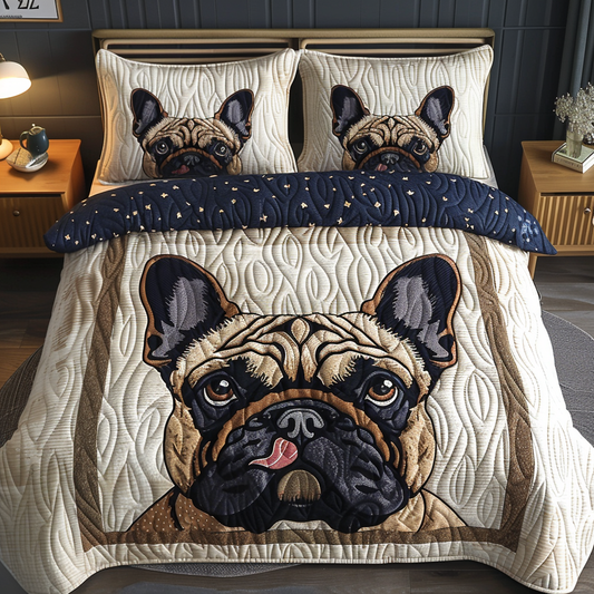 French Bulldog TAI040624075 Quilt Bedding Set