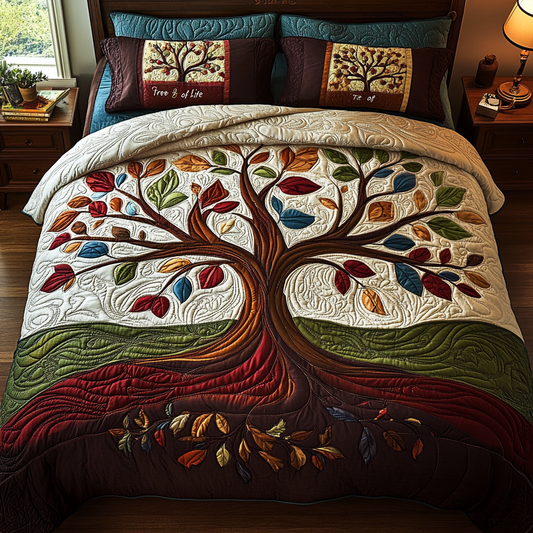 Tree Of Life TAI101224542 Quilt Bedding Set