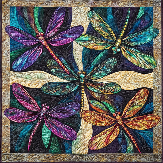 Dragonfly TAI151024415 Quilt Blanket