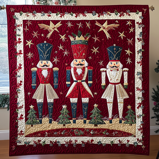 Christmas Nutcracker TAI091024120 Quilt Blanket