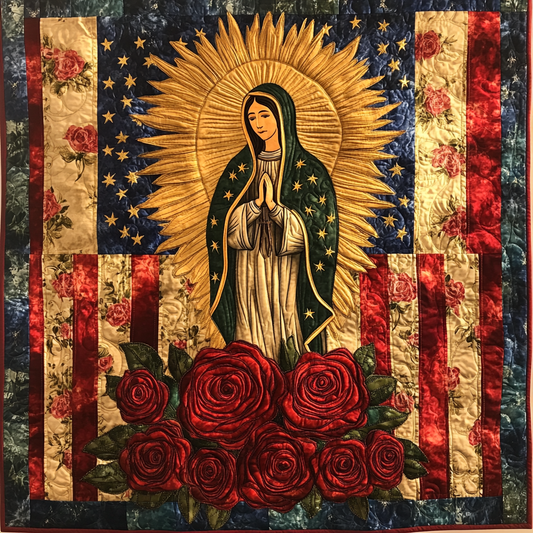 Mother Mary Rose DAI231124041 Quilt Blanket