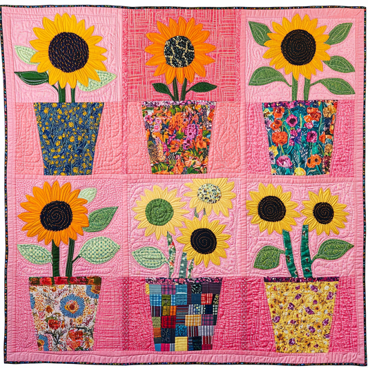 Sunflower DAI010824107 Quilt Blanket