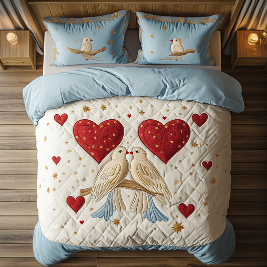 Love Bird DAI150125181 Quilt Bedding Set