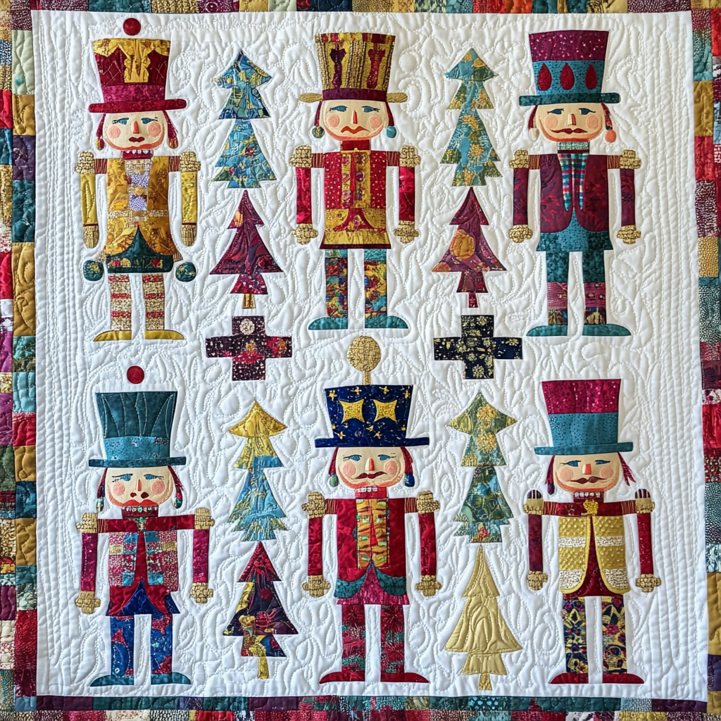 Christmas Nutcracker TAI260924076 Quilt Blanket