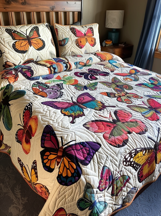 Butterfly TAI251124118 Quilt Bedding Set