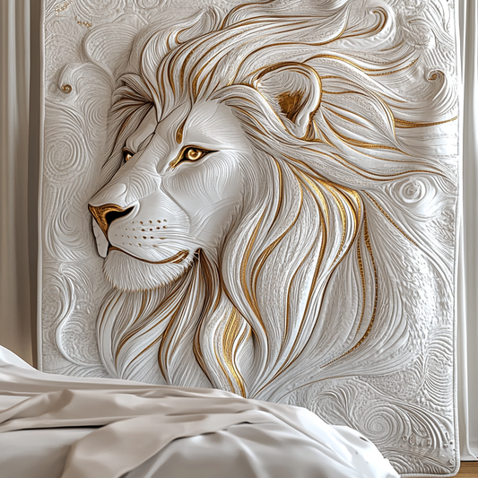 Majestic Lion TAI111124269 Quilt Blanket