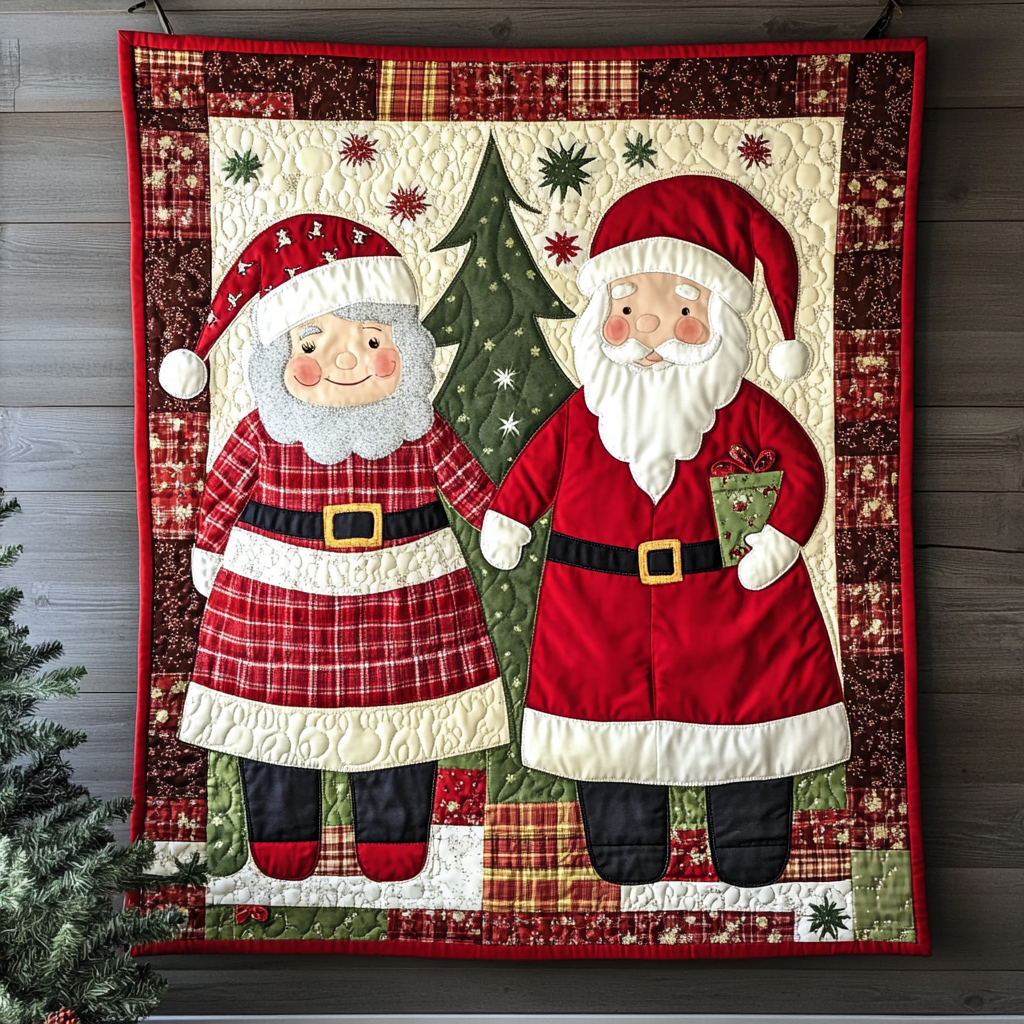 Mr And Mrs Claus DAI111124524 Quilt Blanket