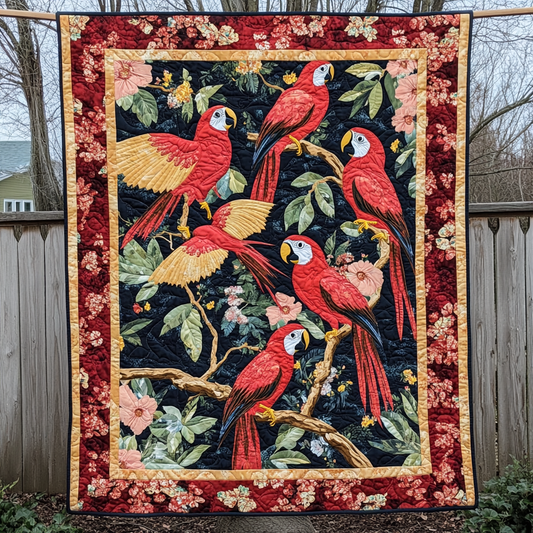 Parrot DAI040225098 Quilt Blanket