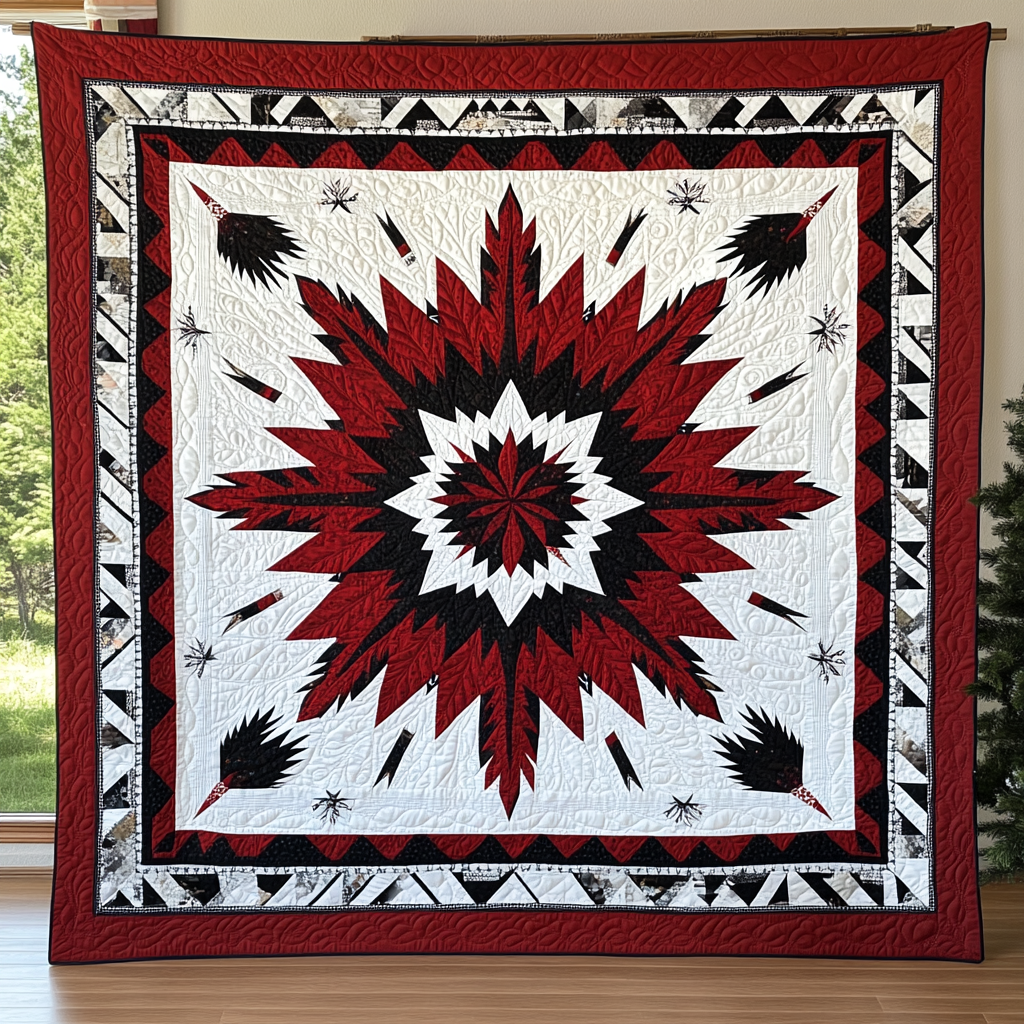 Native American TAI091024028 Quilt Blanket