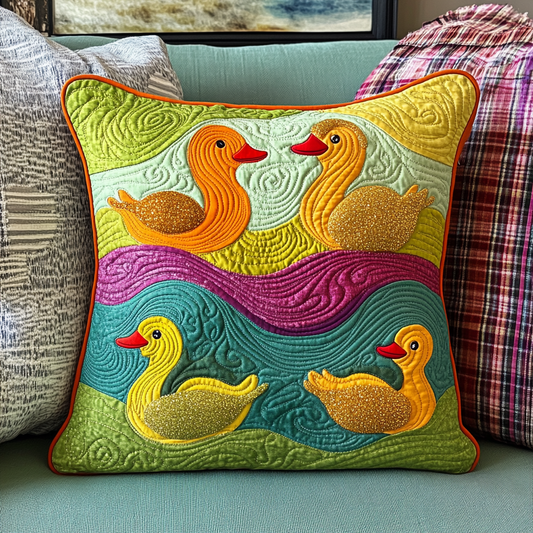 Duck DAI221024342 Quilted Pillow Case