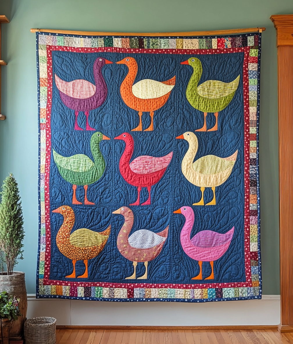 Geese DAI221024207 Quilt Blanket