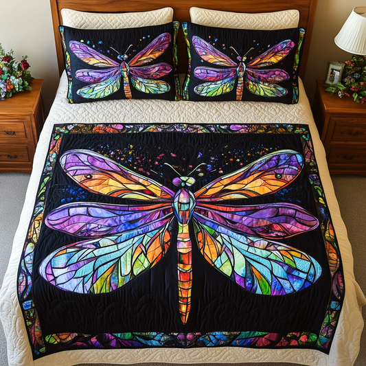 Dragonfly TAI181024318 Quilt Bedding Set