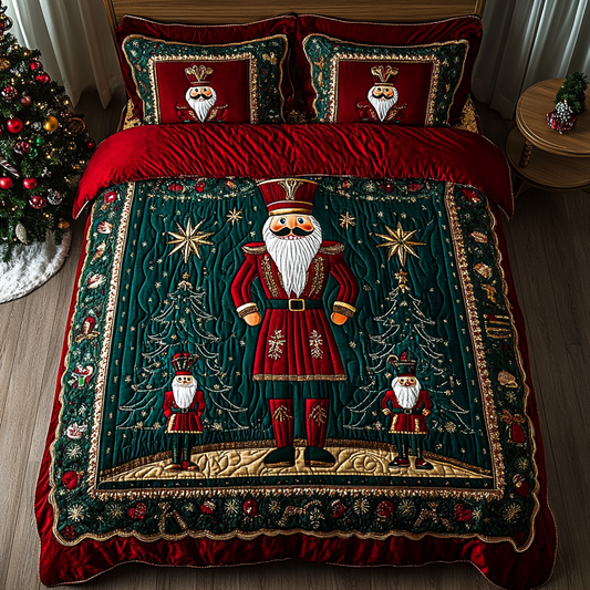 Christmas Nutcracker TAI201124166 Quilt Bedding Set