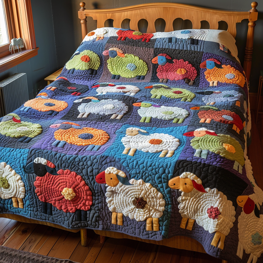 Sheep TAI040624003 Quilt Blanket