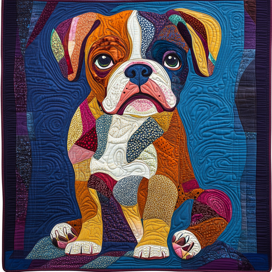 Boxer Dog TAI01102405 Quilt Blanket