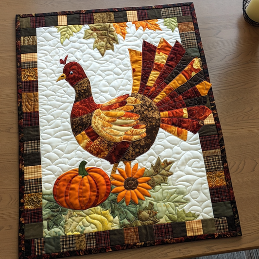 Autumn Turkey TAI041024379 Quilted Placemats