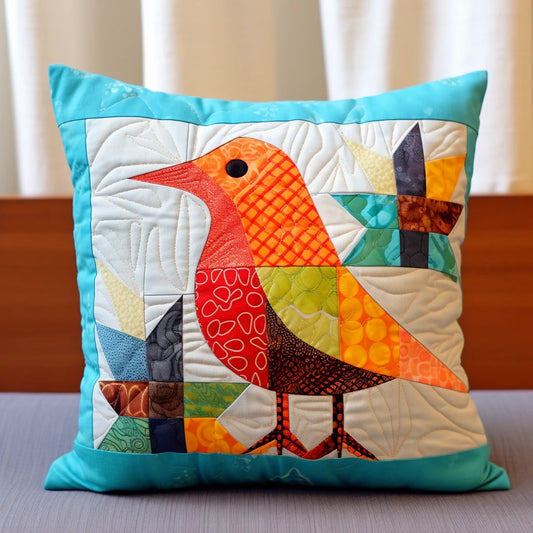 Bird TAI020324223 Quilted Pillow Case