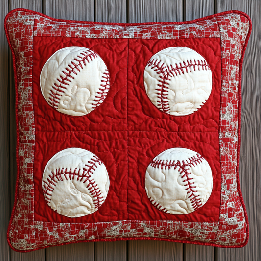 Baseball DAI26102409 Quilted Pillow Case