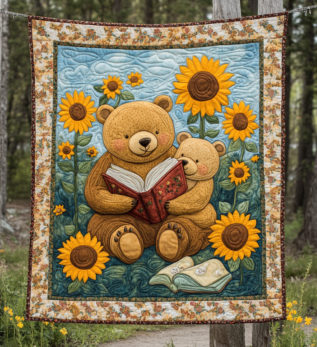 Mama And Baby Bear DAI150125029 Quilt Blanket