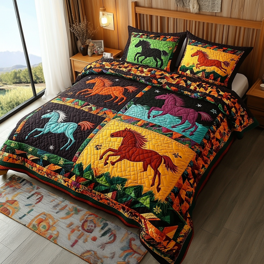 Native Horse TAI080824069 Quilt Bedding Set