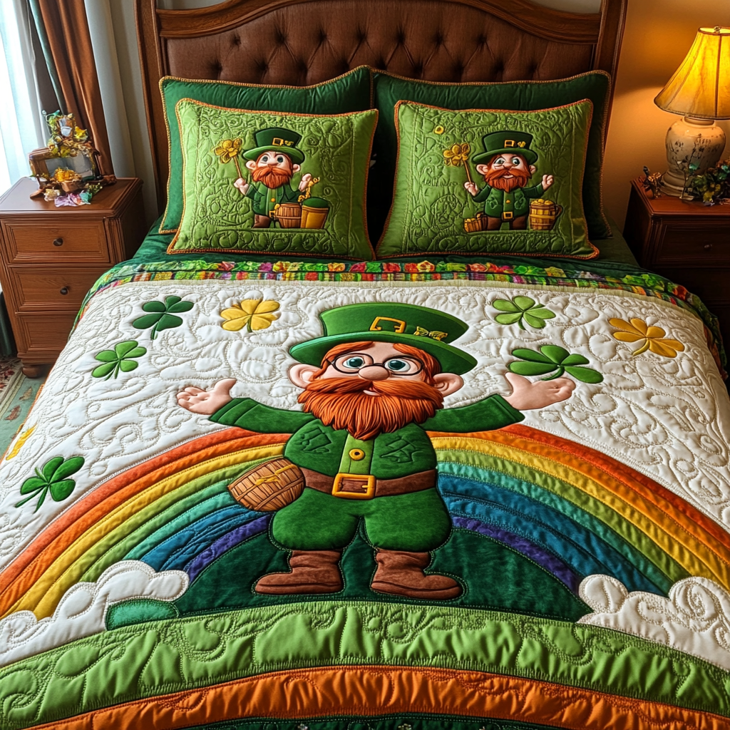 Irish Leprechaun DAI090125006 Quilt Bedding Set