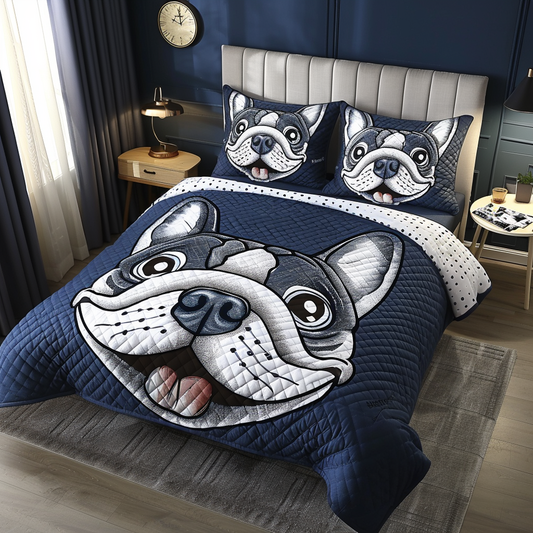 French Bulldog TAI170724008 Quilt Bedding Set