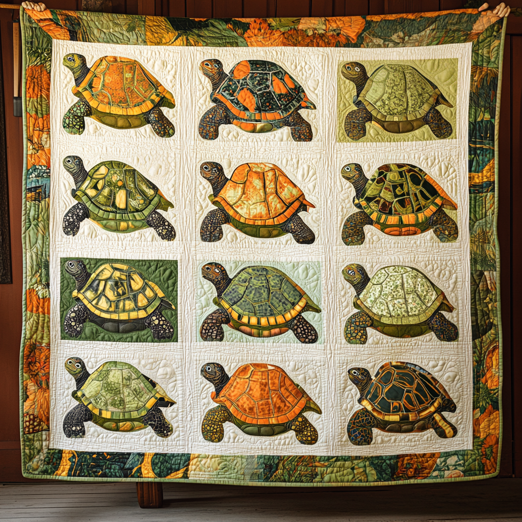 Turtle DAI221024037 Quilt Blanket