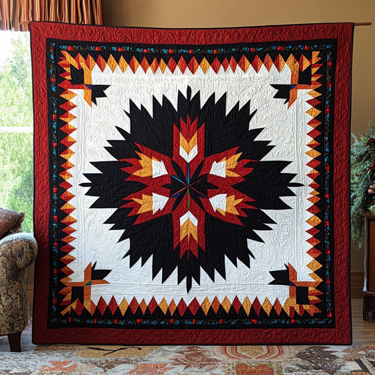 Native American TAI091024182 Quilt Blanket