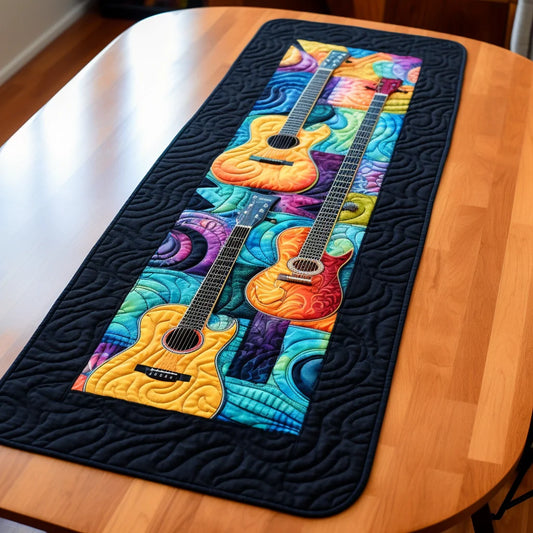 Guitar TAI07122338 Quilted Table Runner