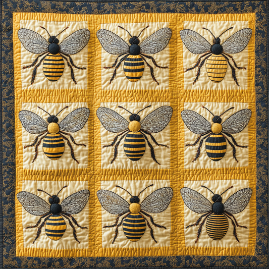 Bee TAI041124114 Quilt Blanket