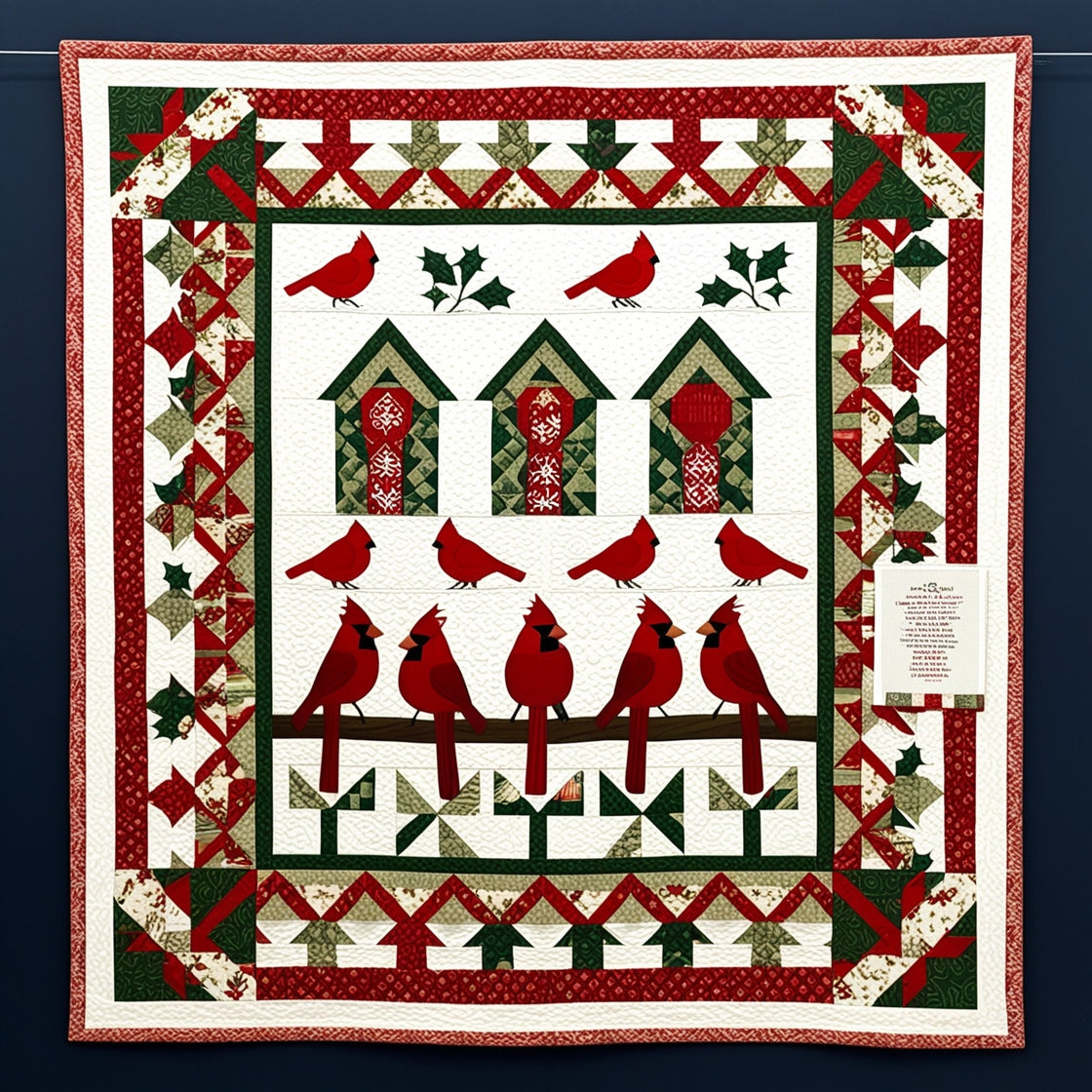 Bird House NTA281024072 Quilt Blanket